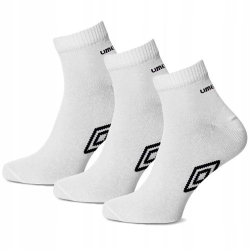 UMBRO Skarpety męskie 3 pak kolor biały rozmiar 39/42
