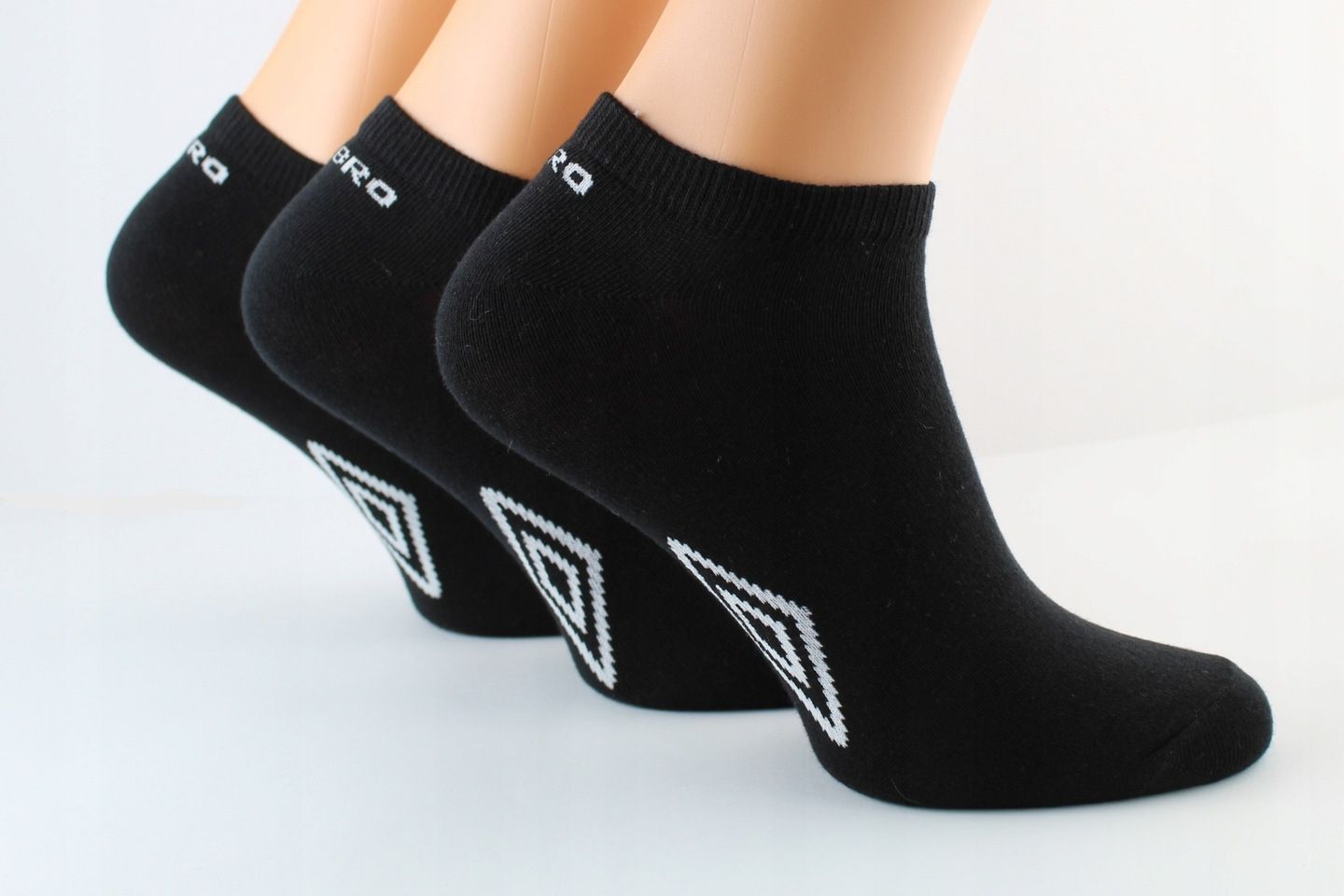 UMBRO stopki 3 pak rozmiar 39/42 kolor czarny