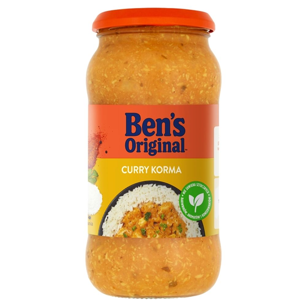 Ben&amp;#39;s Original Sos curry korma 400 g - Zakupy online z dostawą do domu ...