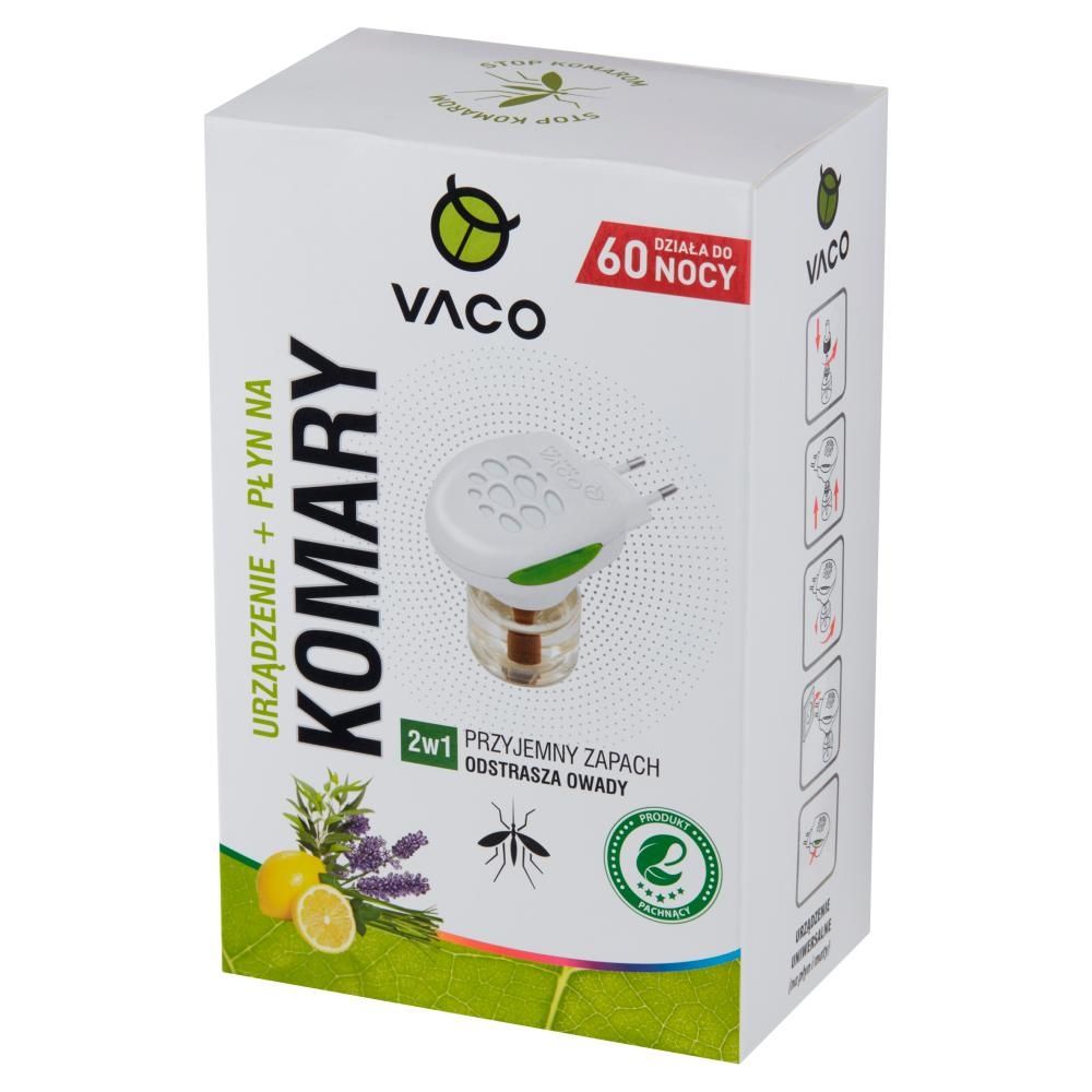 Vaco Elektrofumigator na komary + płyn 45 ml