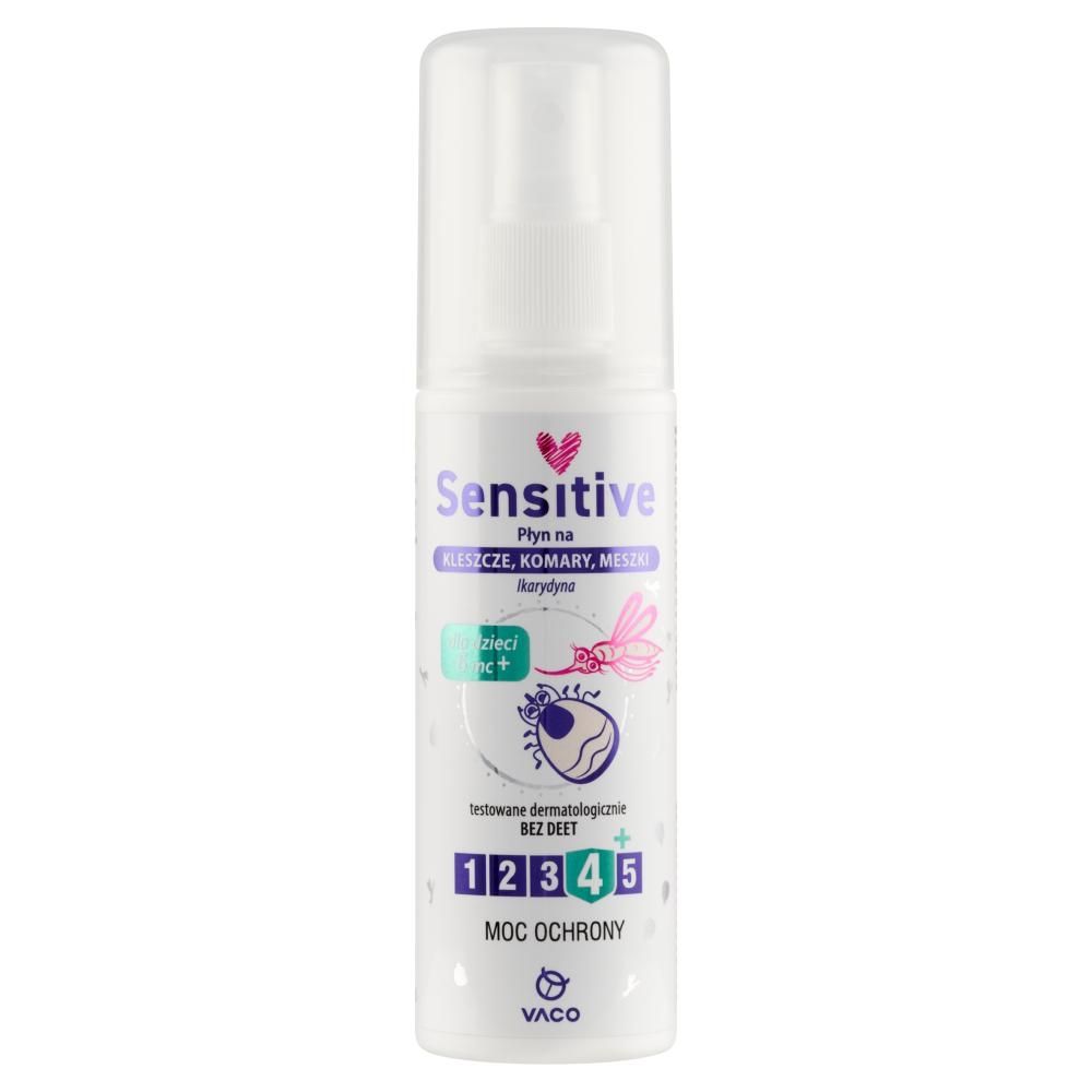 Vaco Sensitive Płyn na kleszcze komary meszki 80 ml