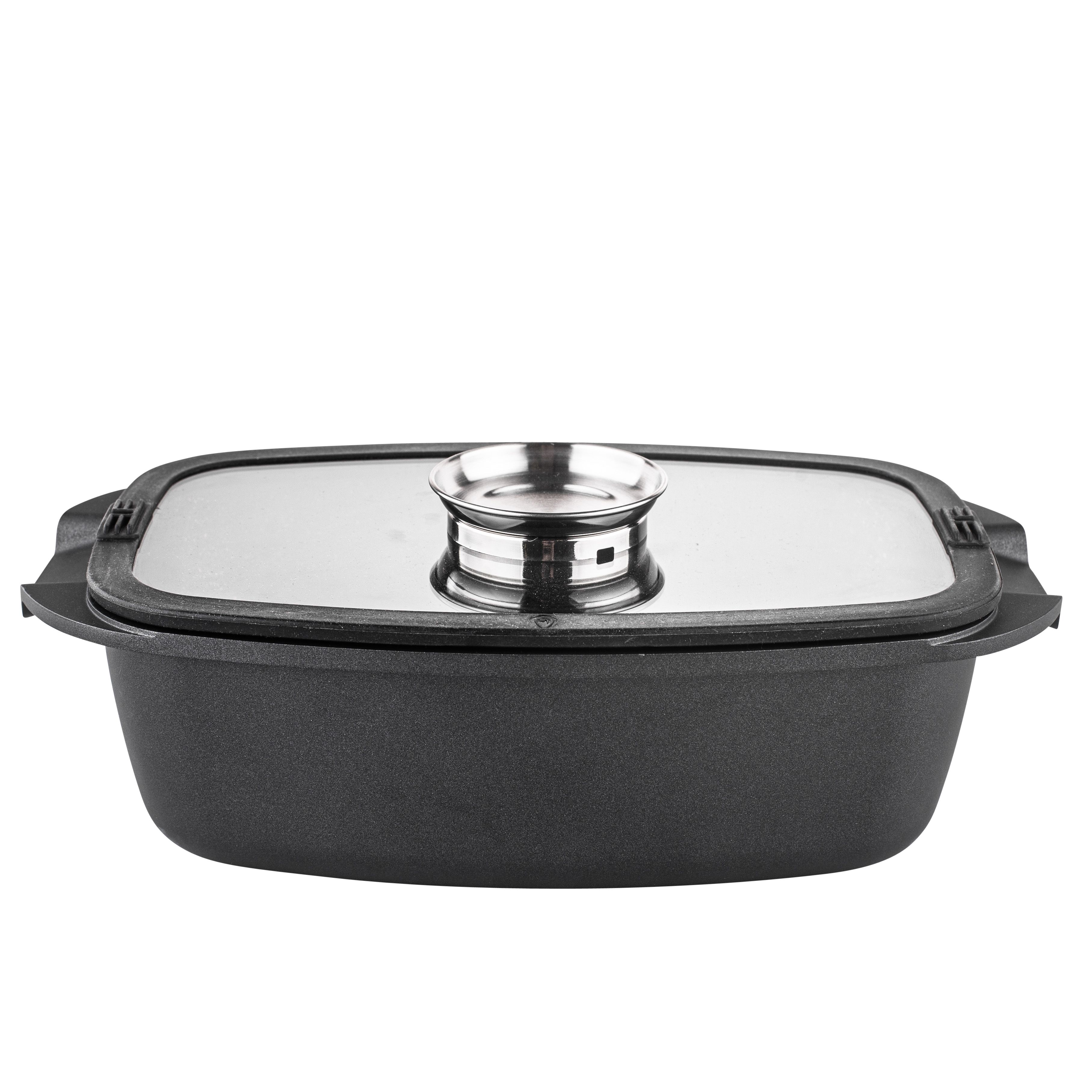 Altom Valdinox Initio Brytfanna z pokrywką 32 x 21 cm 5,7 L