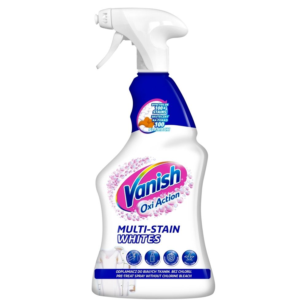 Vanish Oxi Action Odplamiacz do białych tkanin 500 ml