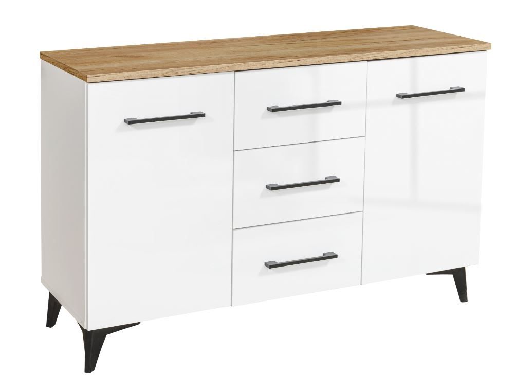 Vanmar Komoda Tokio Craft Biały połysk