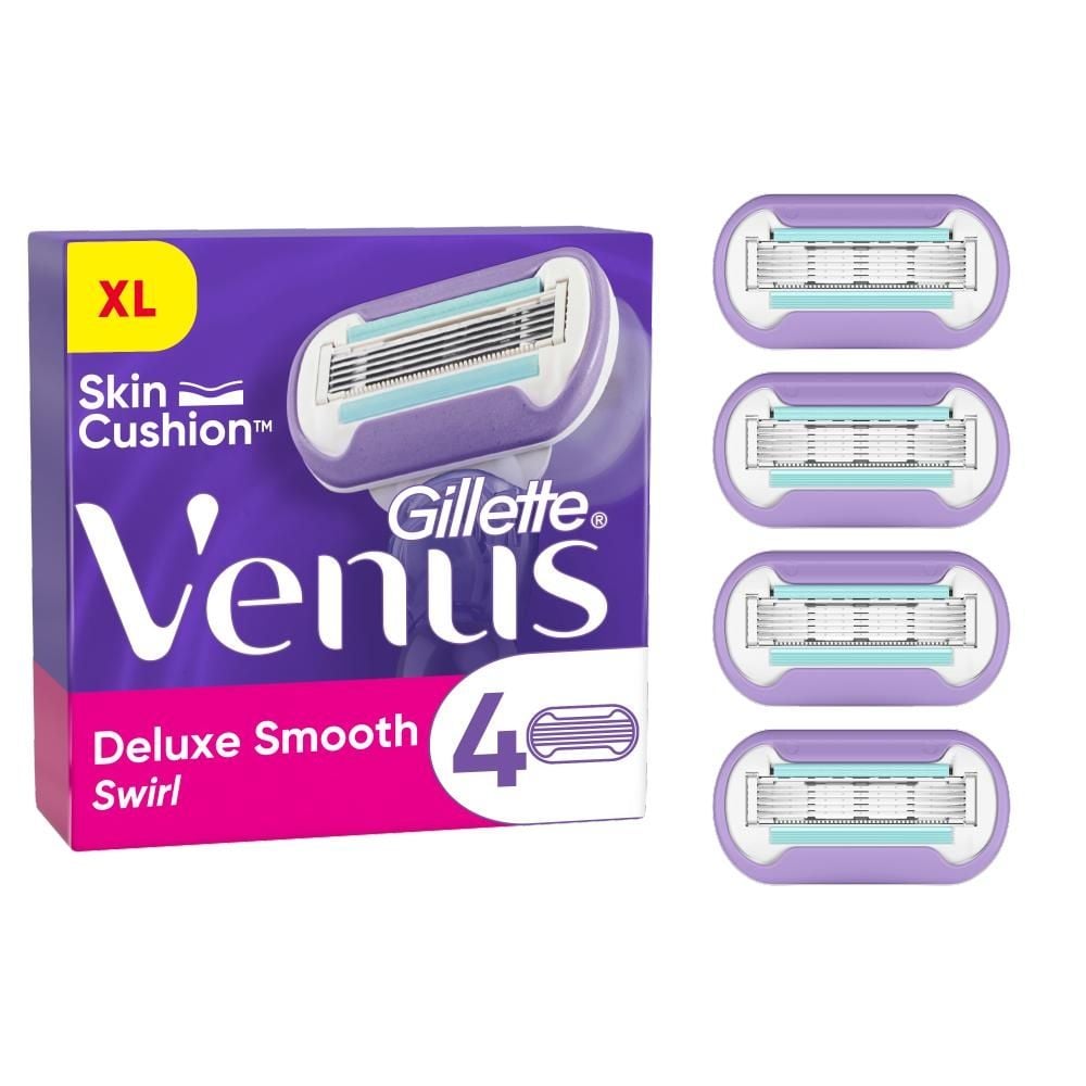 Venus Deluxe Smooth Swirl Wkłady do maszynki x4
