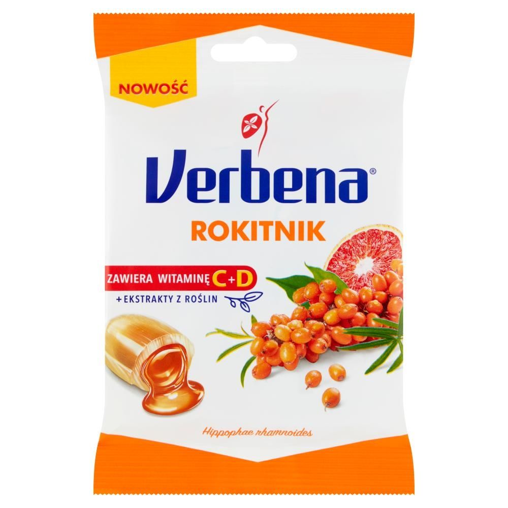 Verbena Ziołowe cukierki rokitnik 60 g