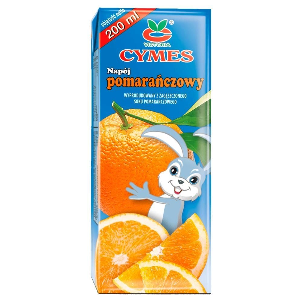 Victoria Cymes Napój owocowe 200 ml pomarańcza
