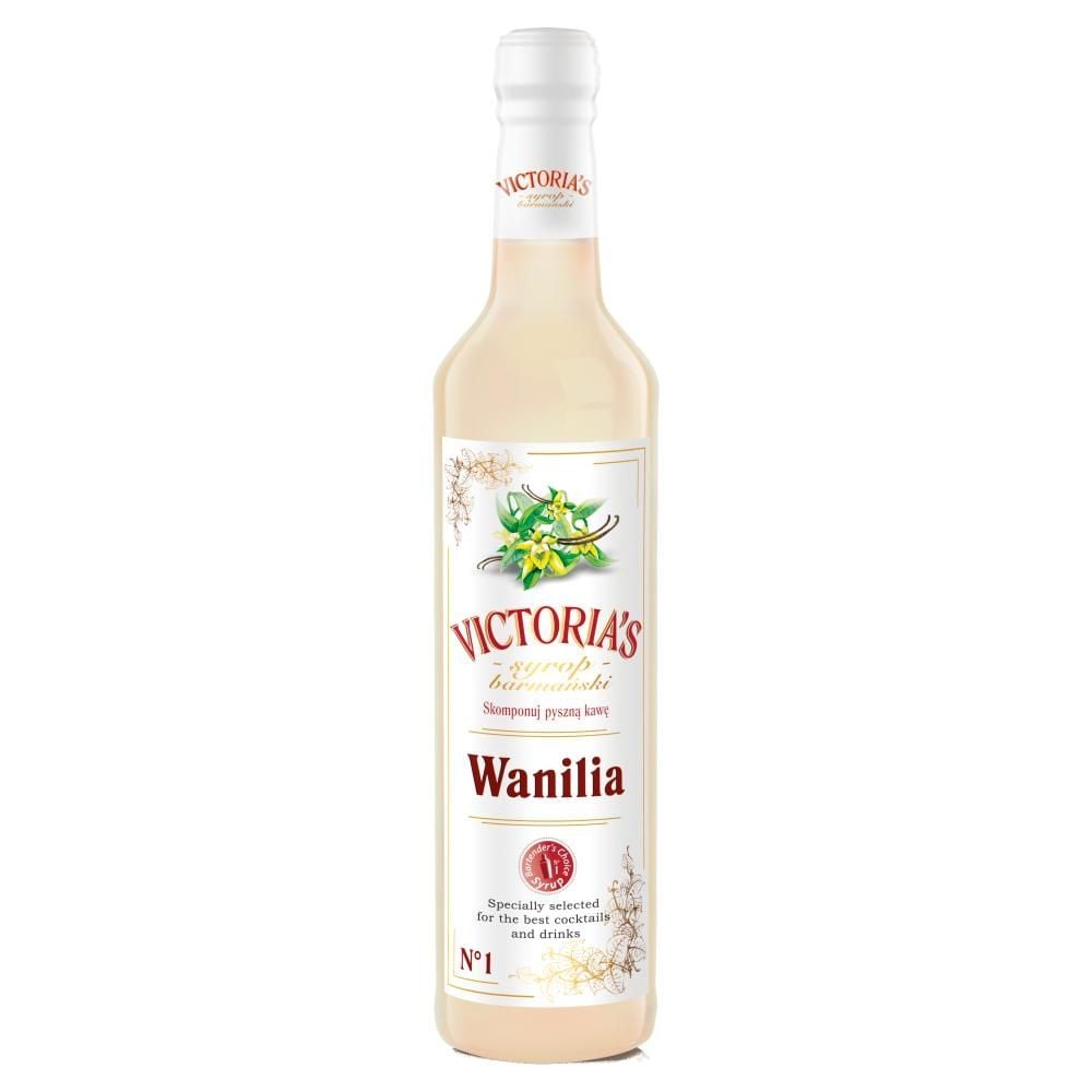 Victoria's syrop barmański o smaku waniliowym 490 ml