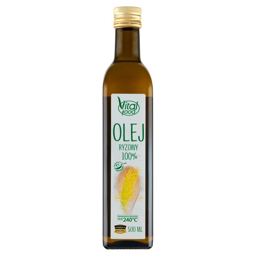 Vital Food Olej ryżowy 100% 500 ml