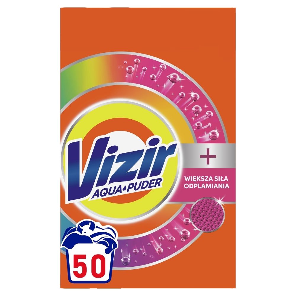 Vizir Aqua Puder +OXI Effect Color Proszek do prania, 50 prań