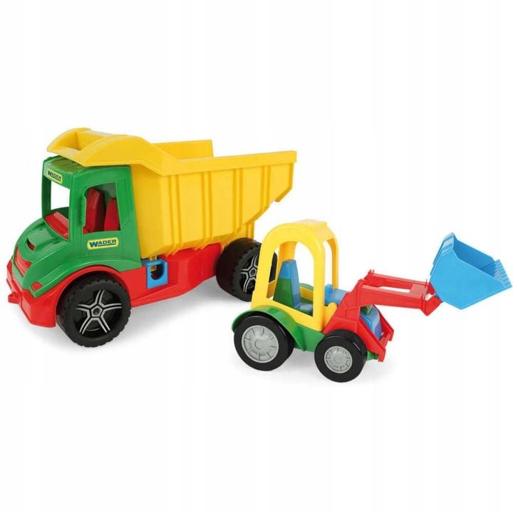 Wader Auto Multi Truck ze Spychaczem Buggy
