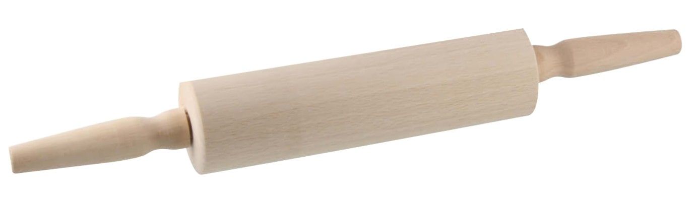 Wałek FACKELMANN Wałek do ciasta drewniany 23x6cm ZENKER Wałek do ciasta drewniany 23x6cm