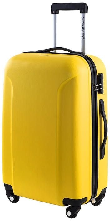 Walizki 4 KRAFT Cosmo Żółty XL