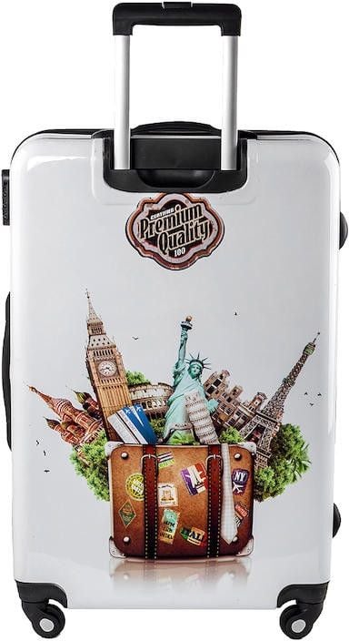 Walizki 4 KRAFT I love the world S