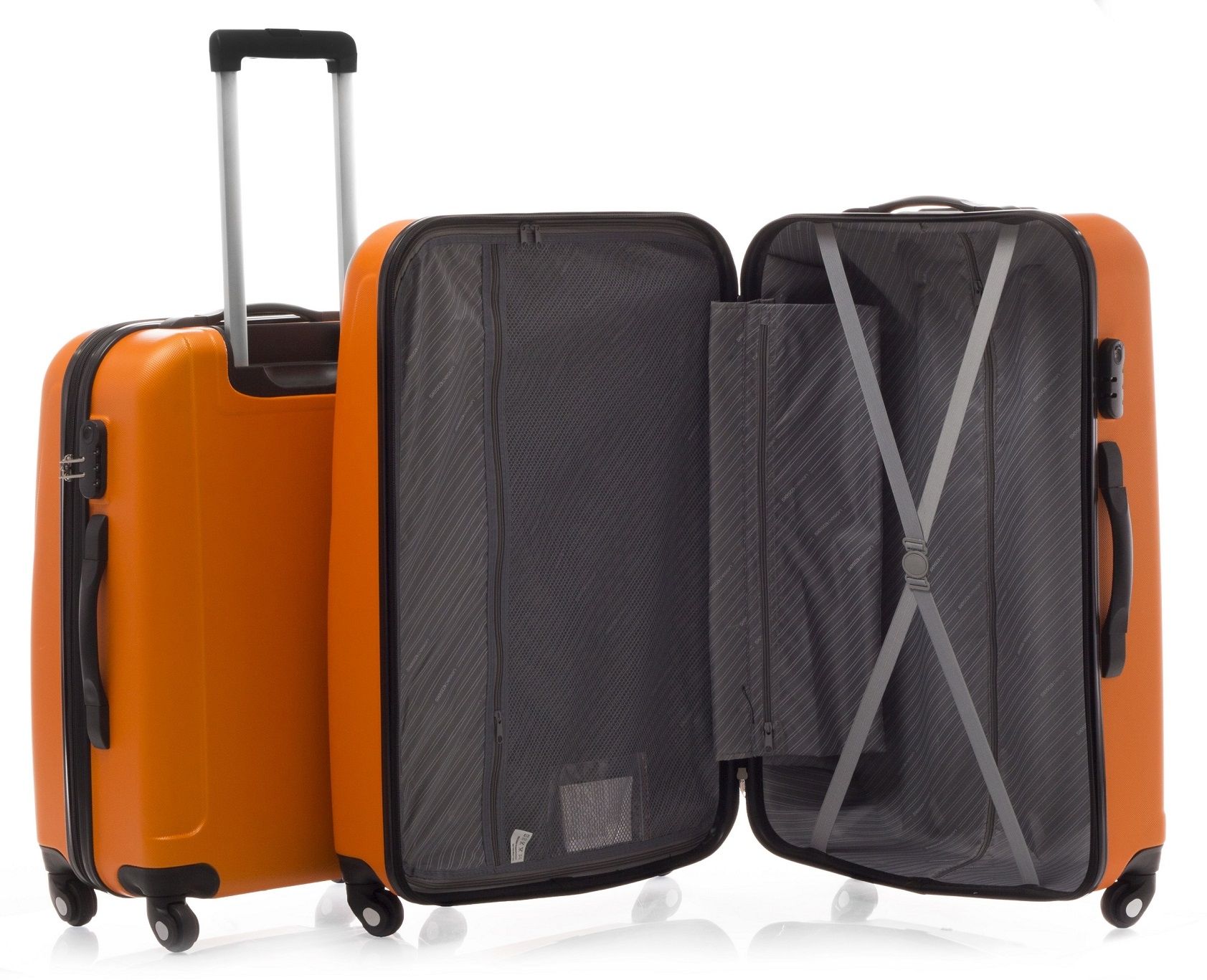 Walizki 4 KRAFT Pocket Orange XL