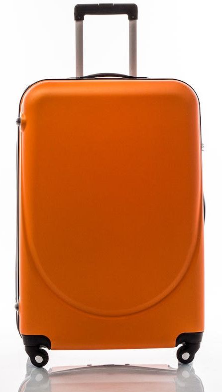 Walizki 4 KRAFT Pocket Pomarańczowy XL