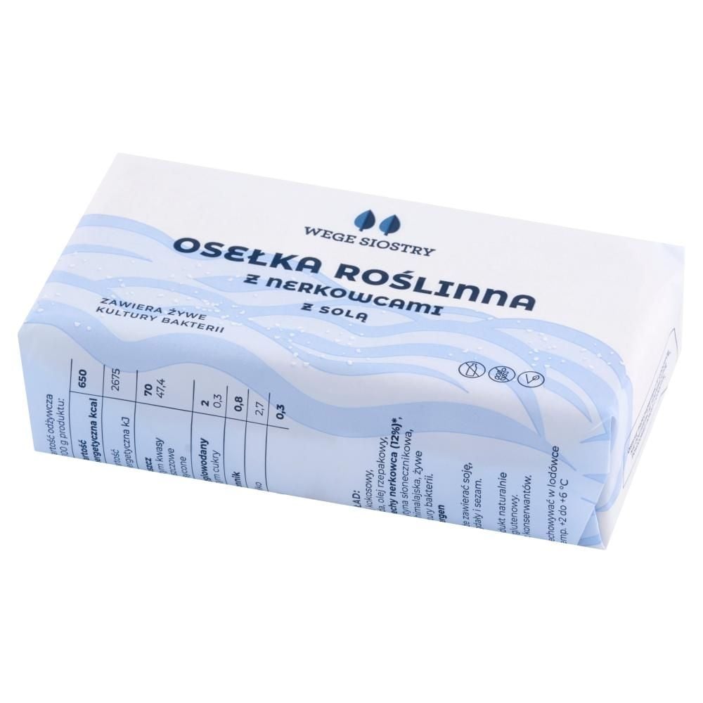 Wege Siostry Osełka roślinna z nerkowcami z solą 150 g