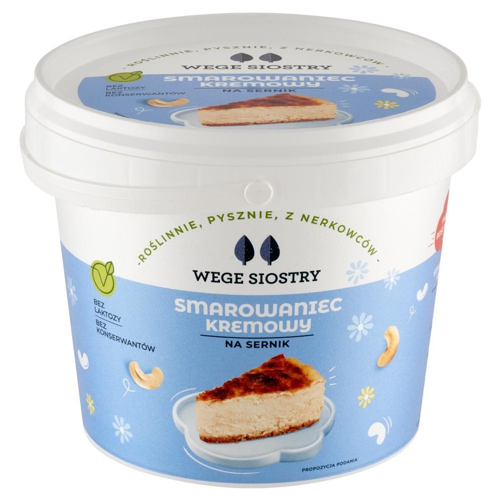 Wege Siostry Smarowaniec kremowy na sernik 750 g