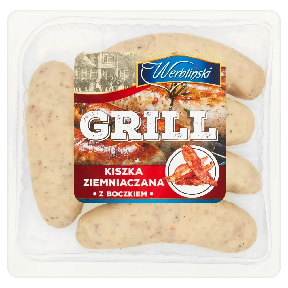 Werbliński Grill Kiszka ziemniaczana z boczkiem 0,500 kg