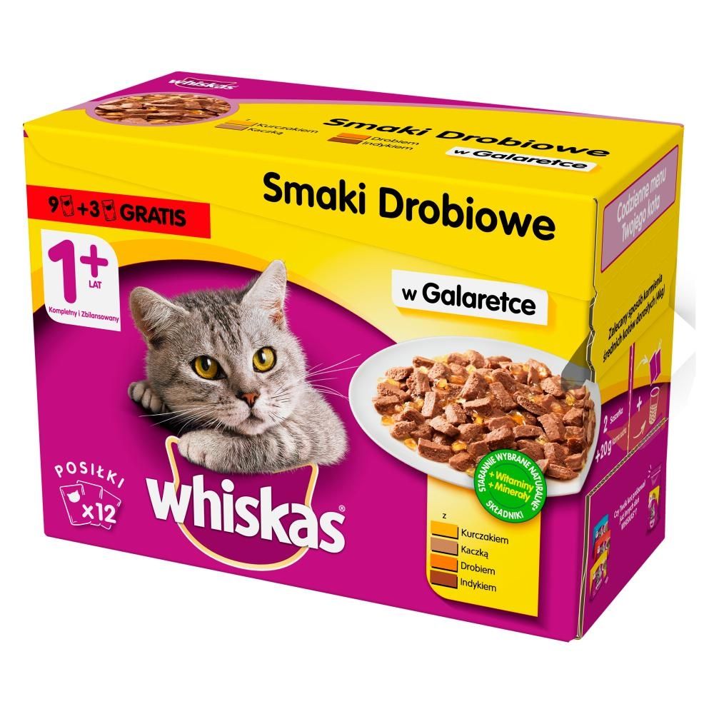 KARMA MK WHISKAS 1200g 10+2 DROB DA