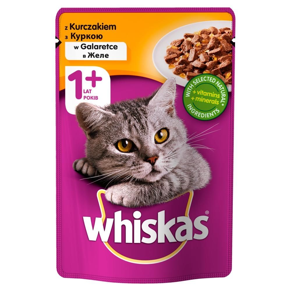 KARMA MK WHISKAS 100g KURCZAK SASZ