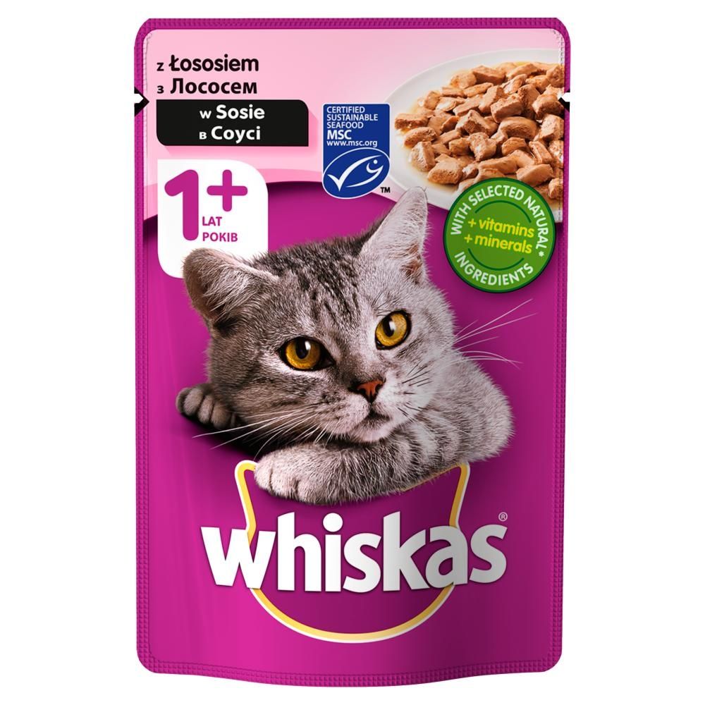 KARMA MK WHISKAS 100g LOSOS SASZ
