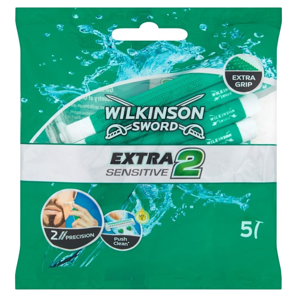Wilkinson Sword Extra2 Sensitive Jednorazowe maszynki do golenia 5 sztuk
