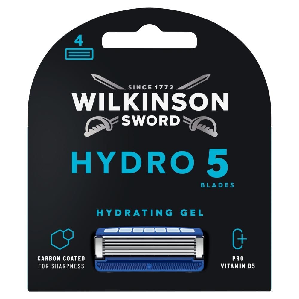 Wilkinson Sword Hydro 5 Wkład z 5 ostrzami 4 sztuki