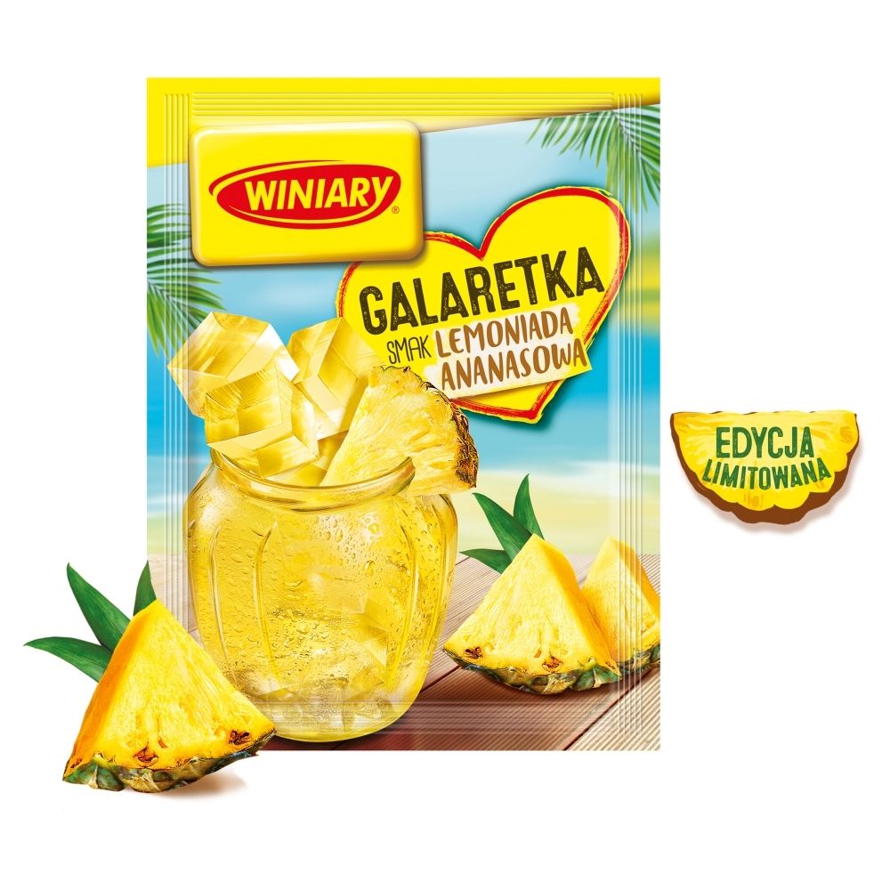 Winiary Galaretka smak lemoniada ananasowa 47 g