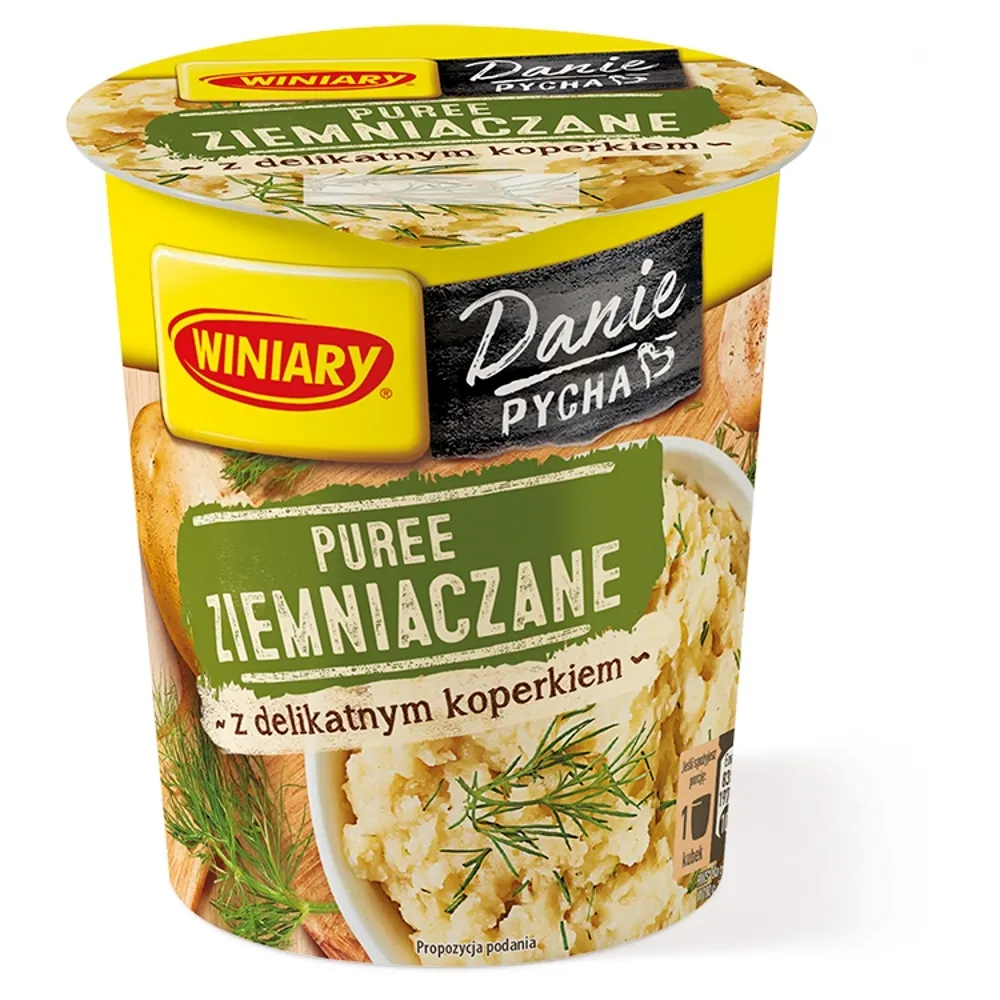 Winiary Puree ziemniaczane z delikatnym koperkiem 50 g