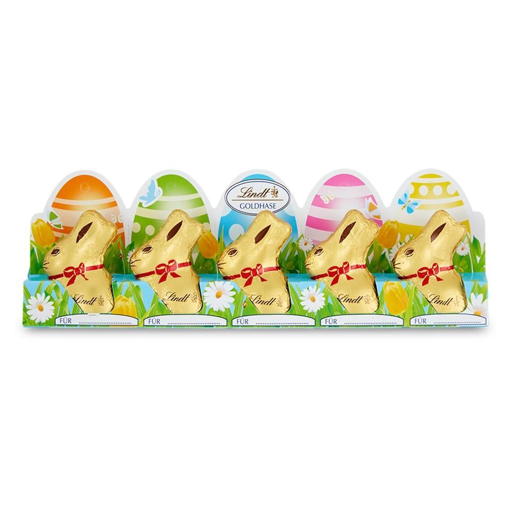 Lindt Mini figurki z mlecznej czekolady 50 g (5 sztuk)