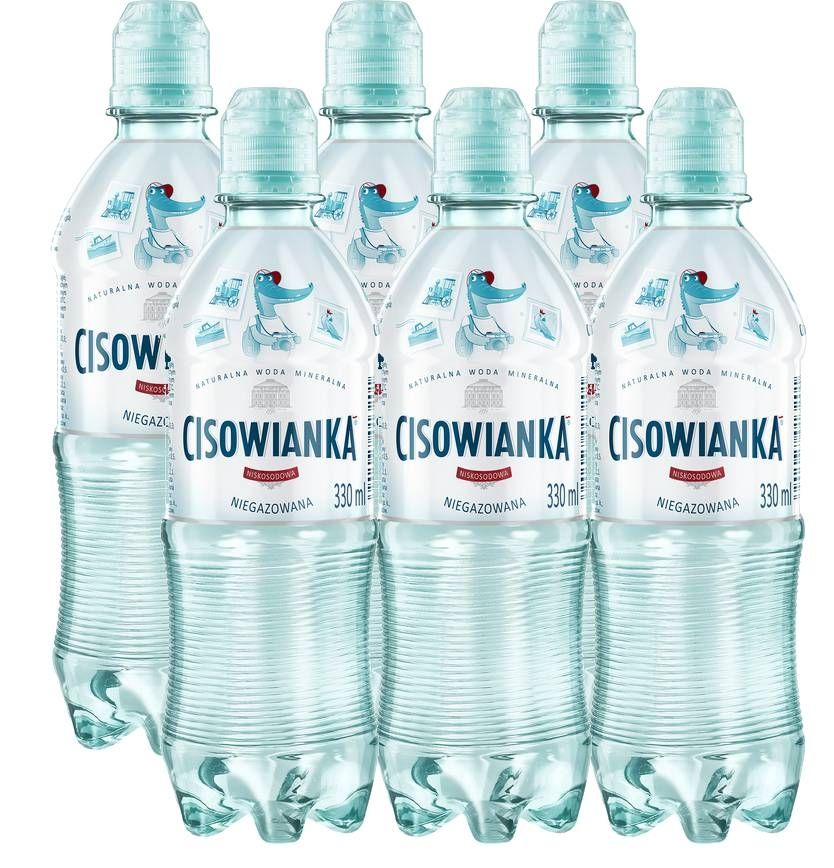 Woda Moja Pierwsza Cisowianka  6 x 0,33 l niegazowana