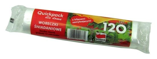 Woreczki Śniadaniowe QUICKPACK Woreczki 120 szt