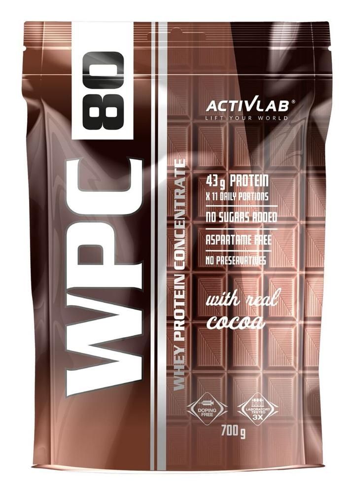 ACTIVLAB WPC 80 STAND. 700G MLECZNA CZEKOLADA