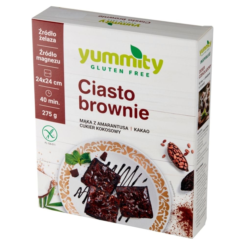 Yummity Ciasto brownie 275 g
