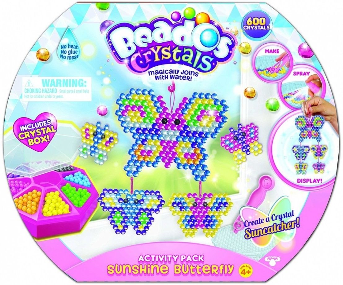 Zabawka COBI Beados crystals zestaw kreatywny Słoneczny motyl 10755