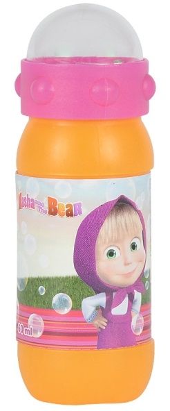 Zabawka SIMBA Masza i Niedwied Bańki 60 ml Pomarańczowo-różowy 109303184