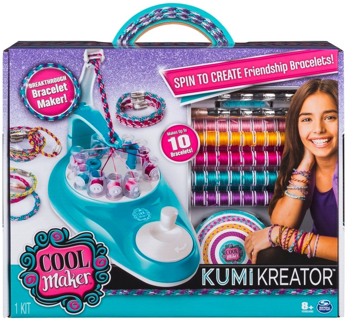 Zabawka SPIN MASTER Zestaw do tworzenia bransoletek cool maker kumi kreator 6038301