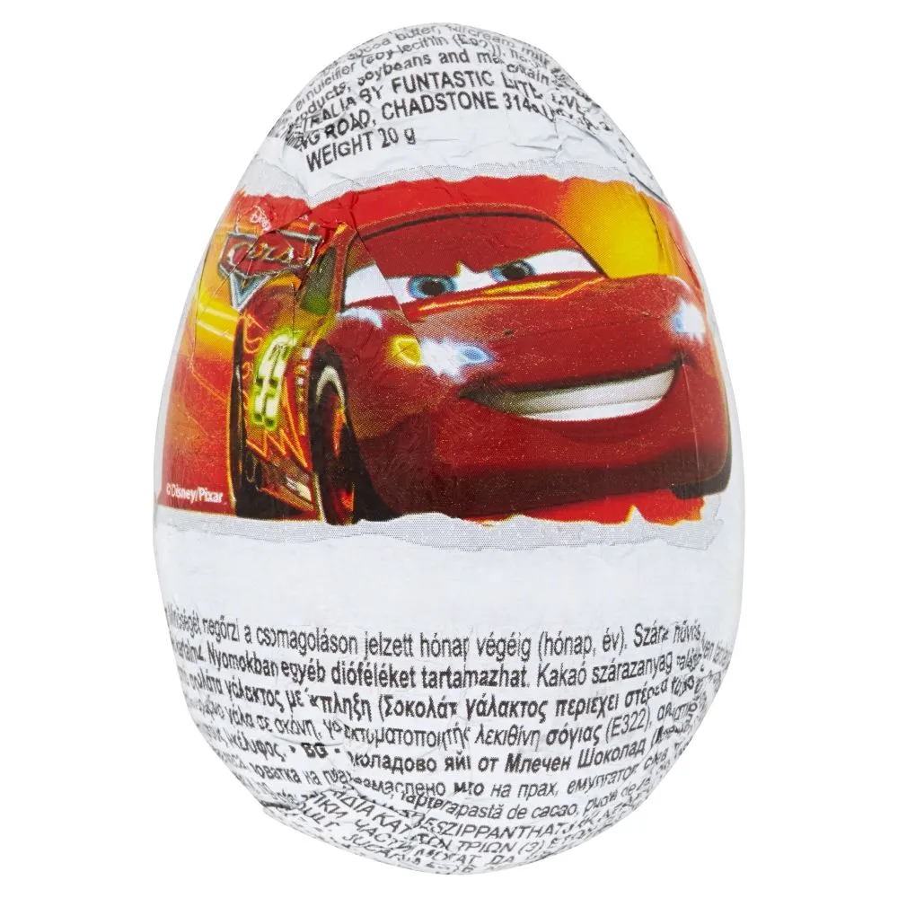 Záini Disney-Pixar Cars Jajko z niespodzianką 20 g