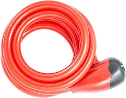 Zapięcie rowerowe BOTTARI Security Lock 12x1800 mm Czerwony Security Lock 12x1800 mm