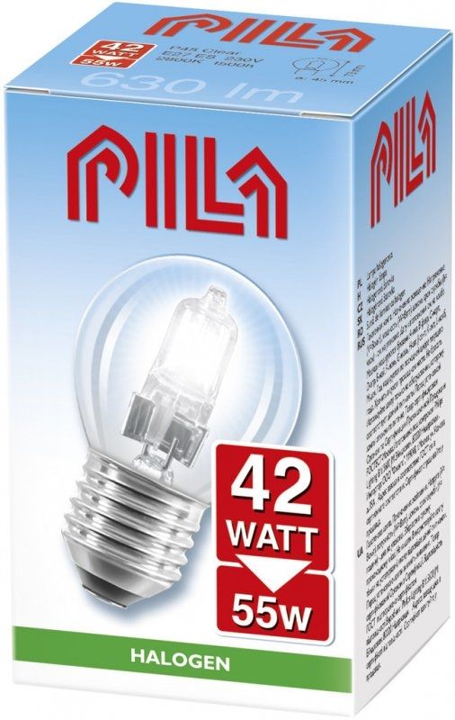 Żarówka PILA 42 W E14 230 V Kulka 8727900961188
