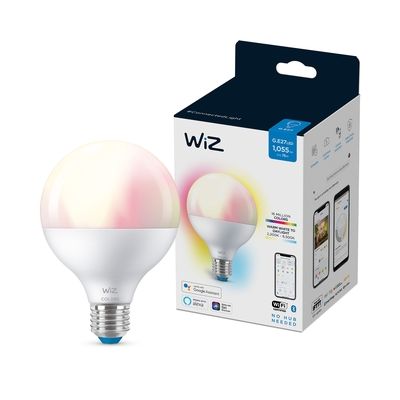 Żarówka Reflektor Kula Wiz G95 E27 Światło Kolorowe Zmienne