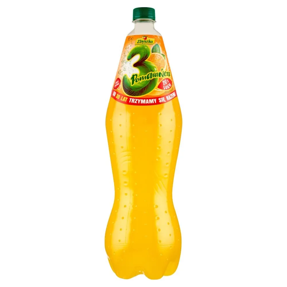 Zbyszko Napój gazowany 3 pomarańcze 1,75 l