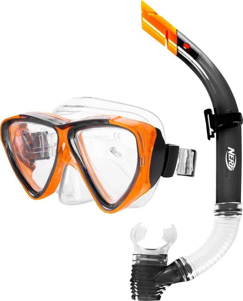 Zestaw do nurkowania maska + fajka JOURNAL junior Spokey NERF