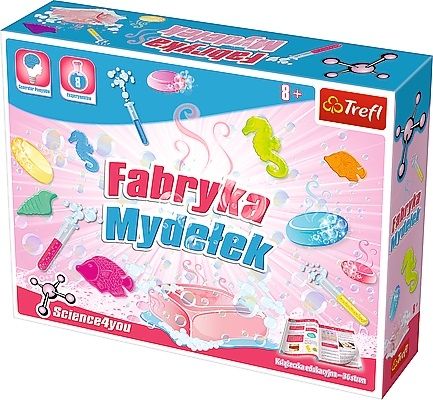 Zestaw doświadczalny TREFL Fabryka Mydełek 60561