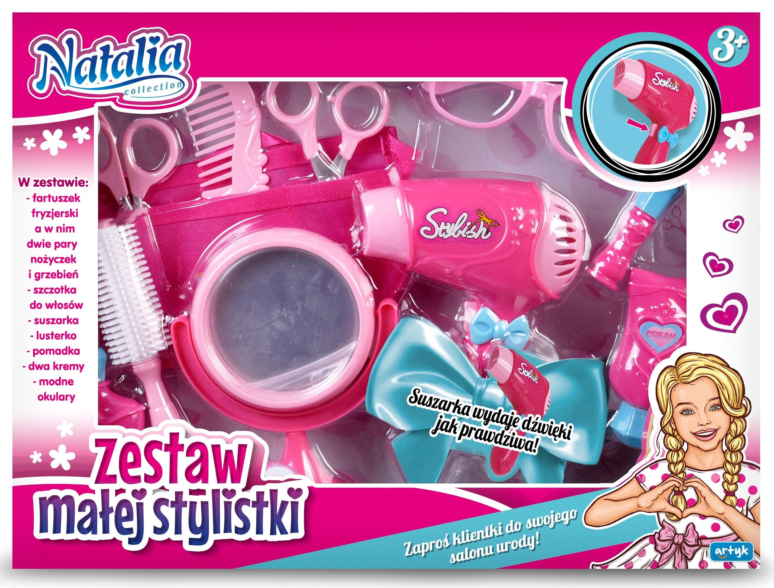 Zestaw fryzjerski ARTYK Zestaw fryzjerski 121333
