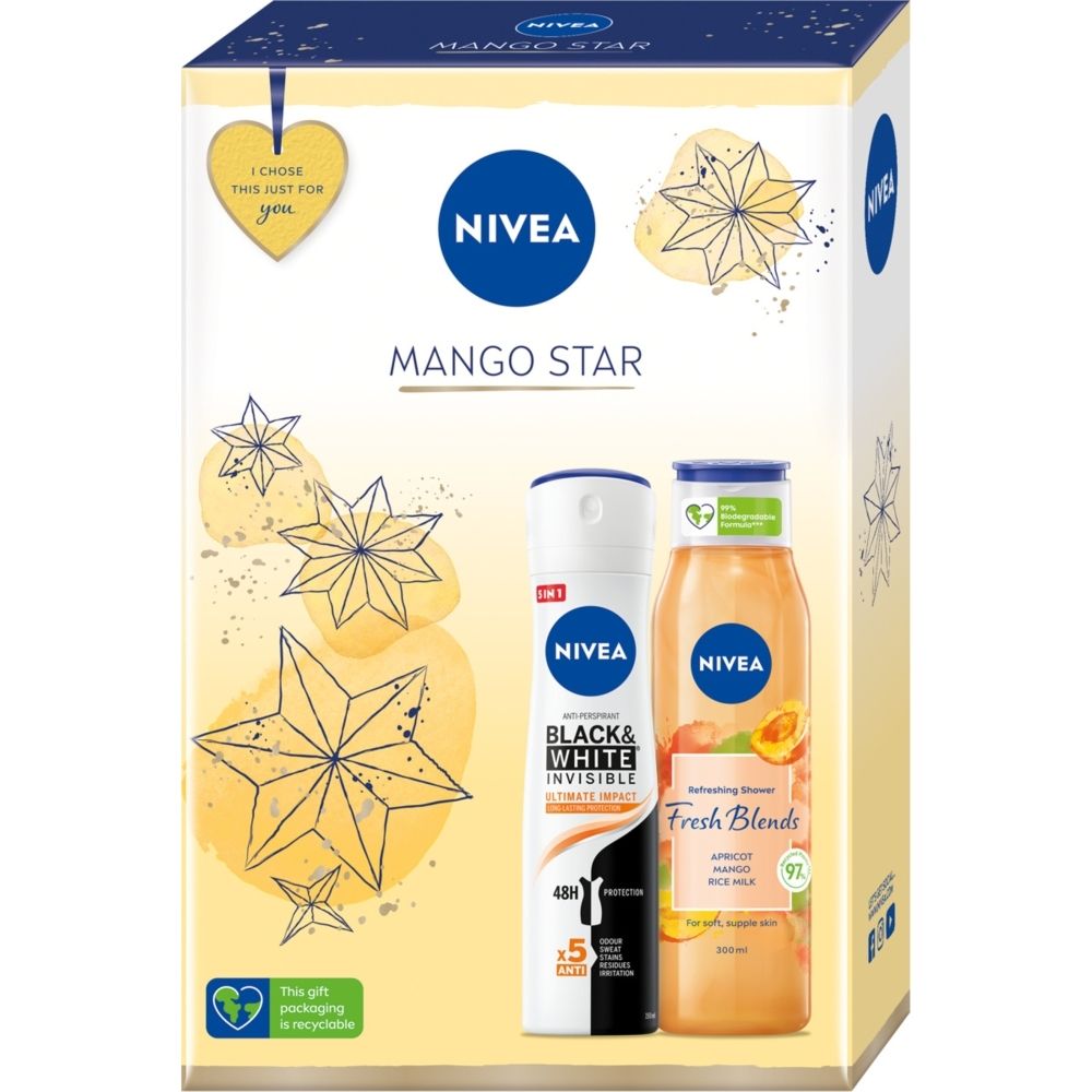 Zestaw kosmetyków na prezent Nivea Mango Star
