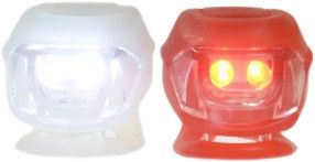 Zestaw lampek BOTTARI Silikonowe lampki Silicon LED Biały + Czerwony Silikonowe lampki Silicon LED