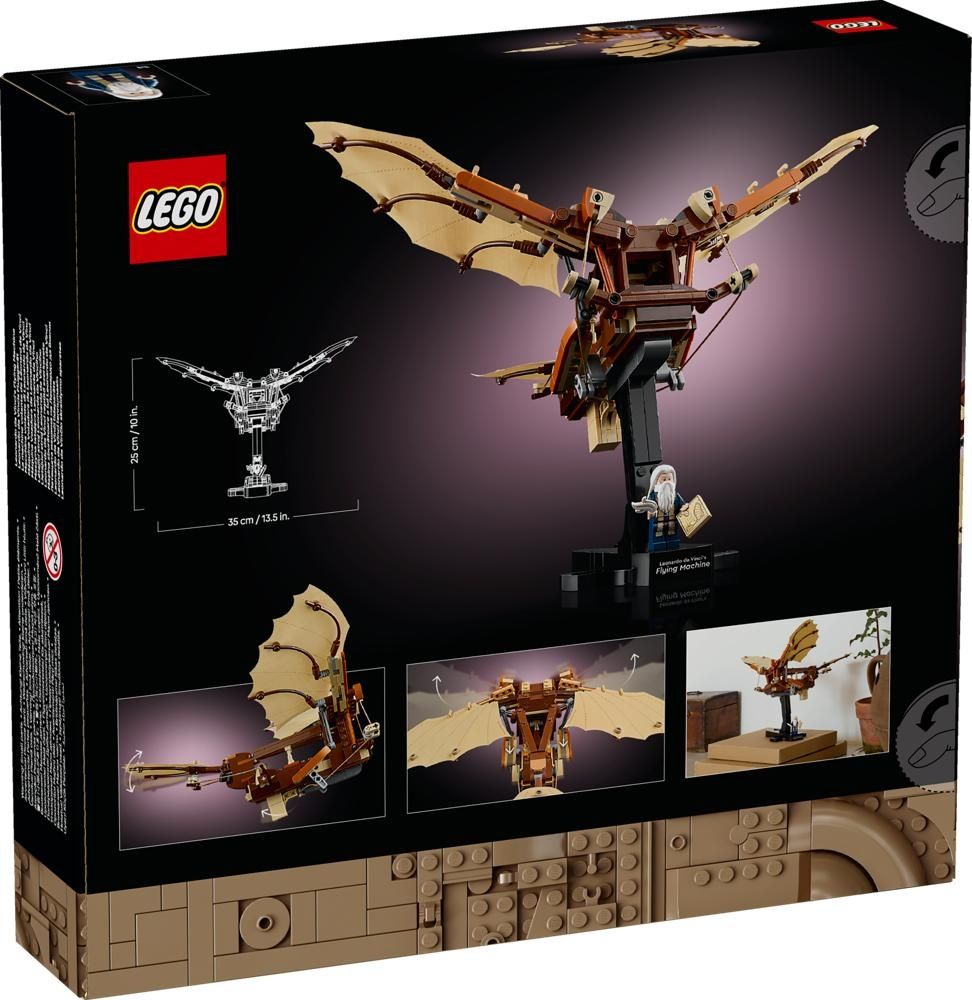 LEGO  Icons Maszyna latająca Leonarda da Vinci 10363