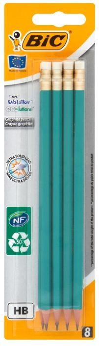 Zestaw ołówków BIC Evolution Ecolutions 8 szt.